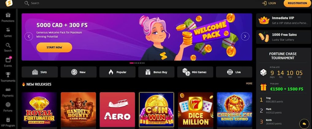 Naviguer dans le lobby et la sélection de jeux